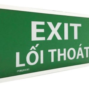 Đèn Exit 1 Mặt Paragon