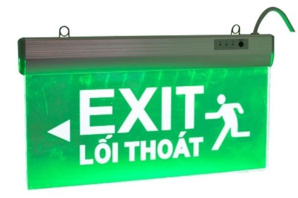 Đèn Exit 1 Mặt Rạng Đông