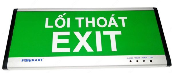 Đèn Exit 2 Mặt Paragon